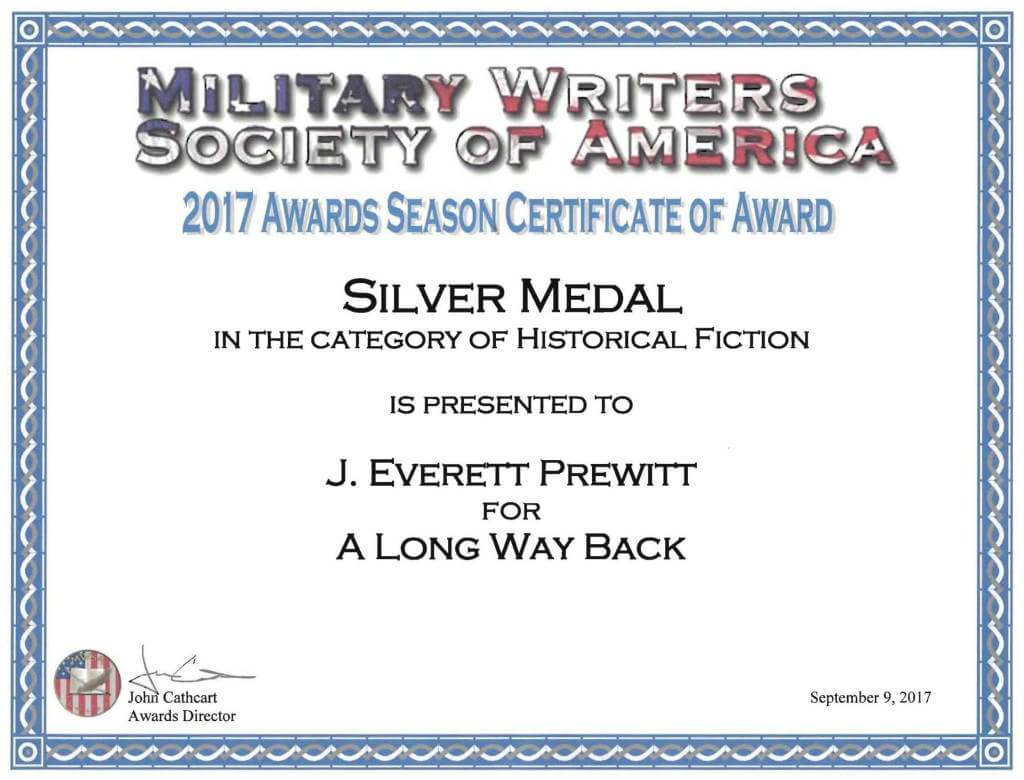 Military Writers Award